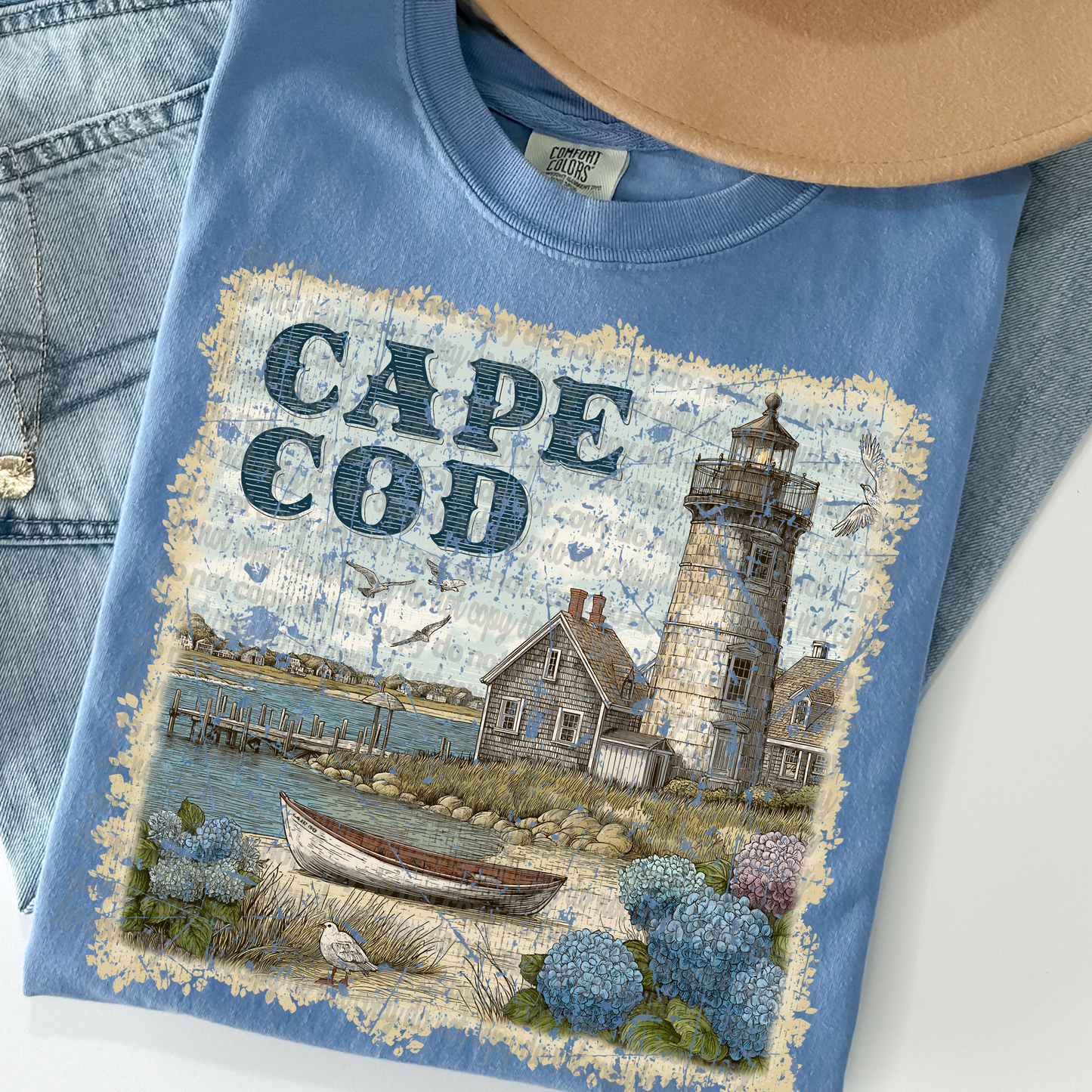 Cape Cod Vintage Stamp