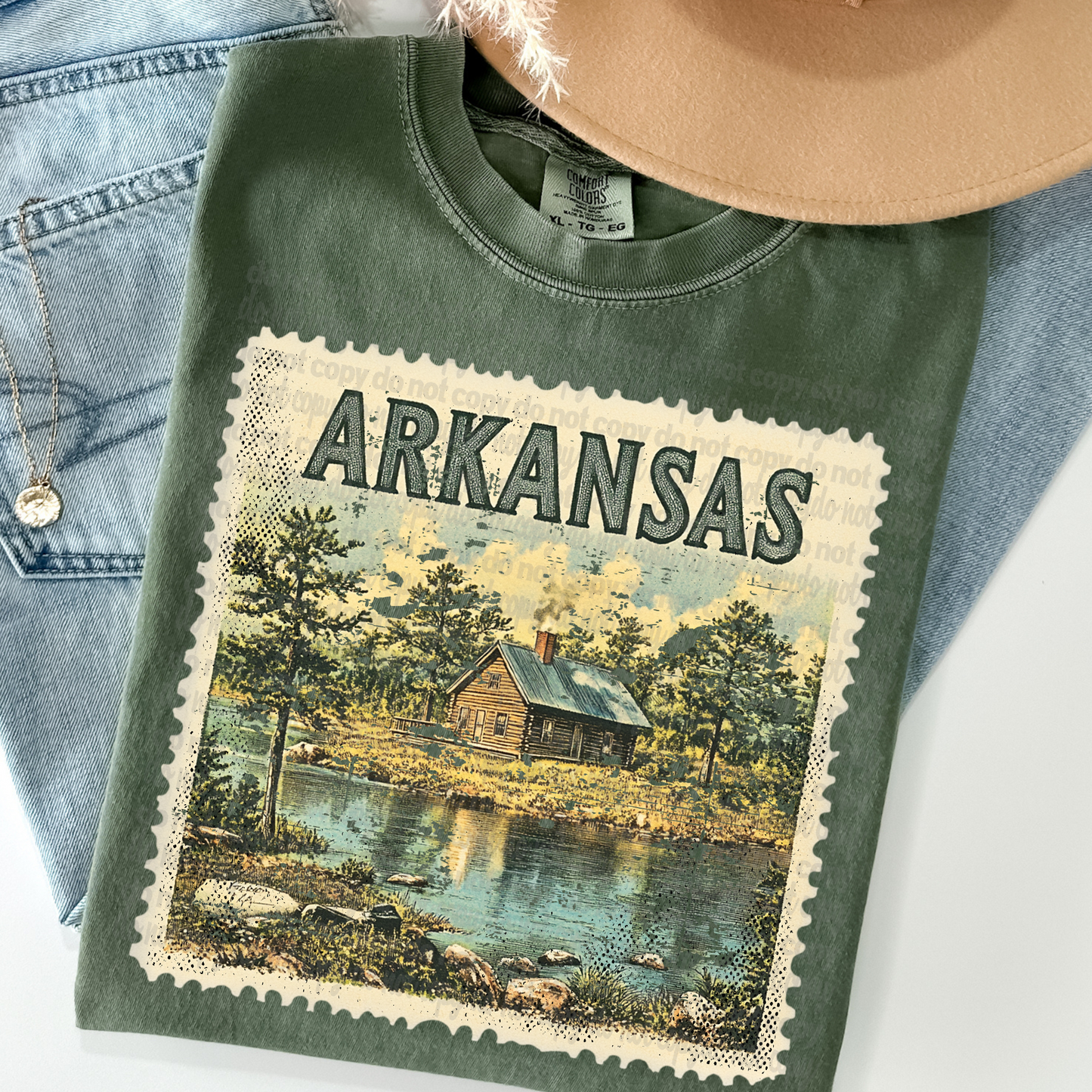 Vintage State Stamps