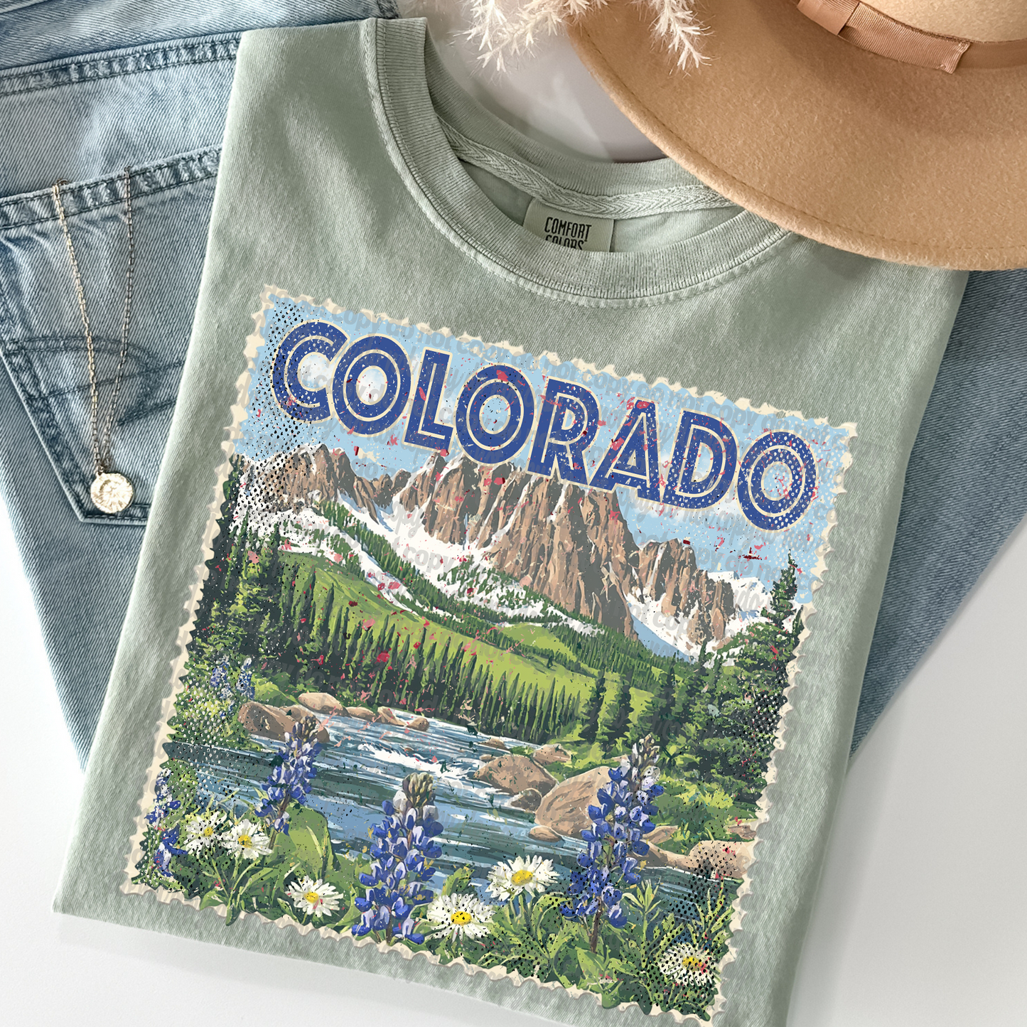 Vintage State Stamps
