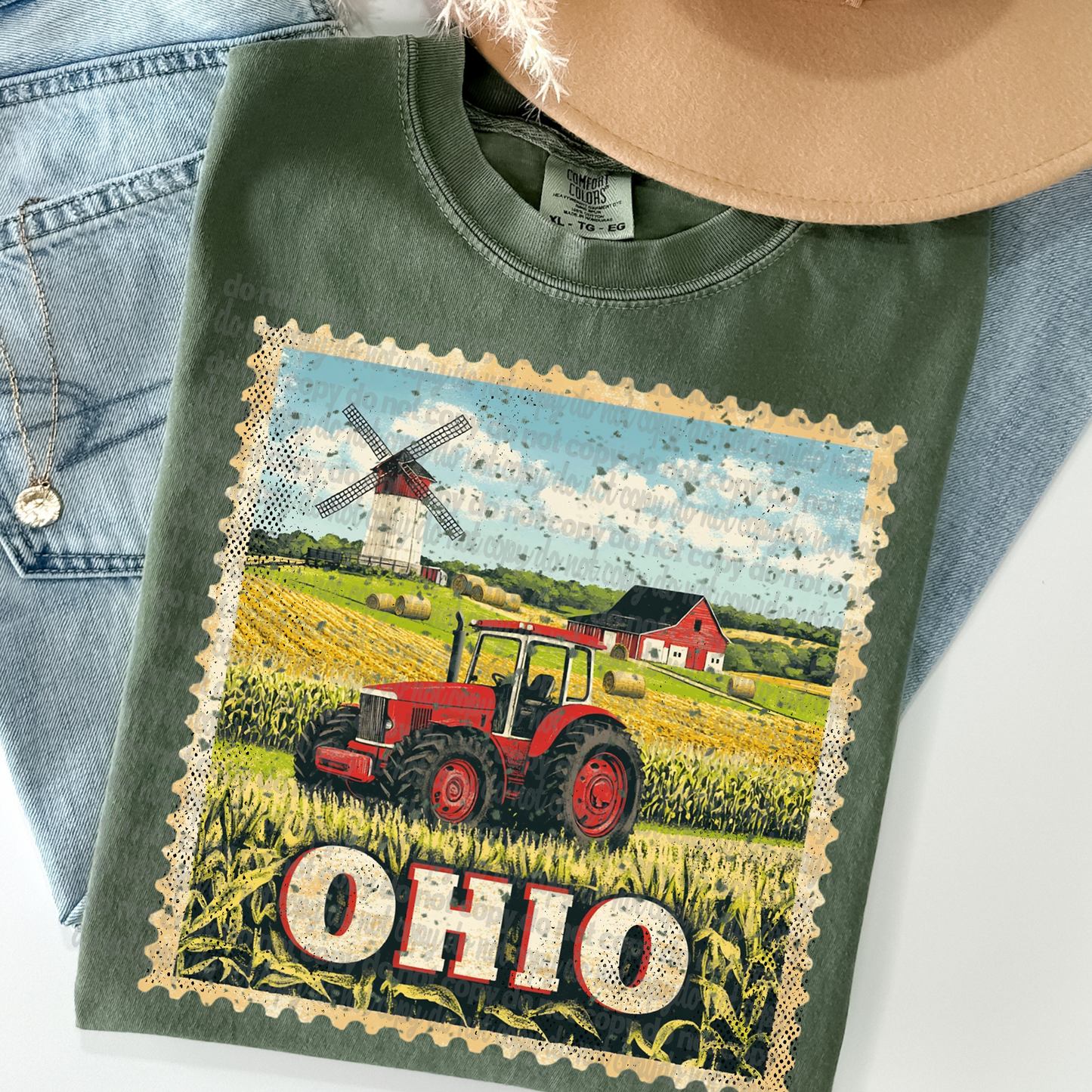 Vintage State Stamps