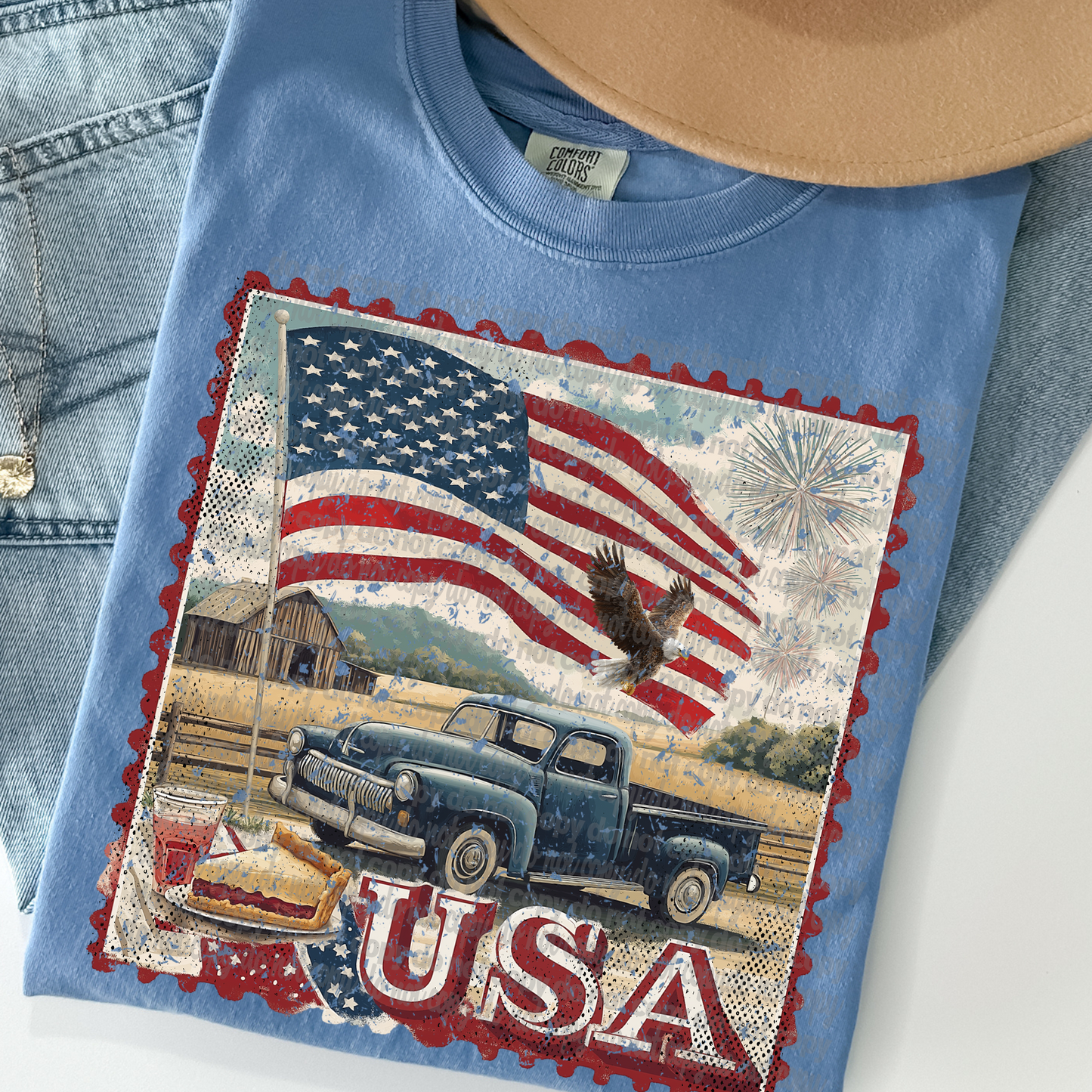 Vintage State Stamps