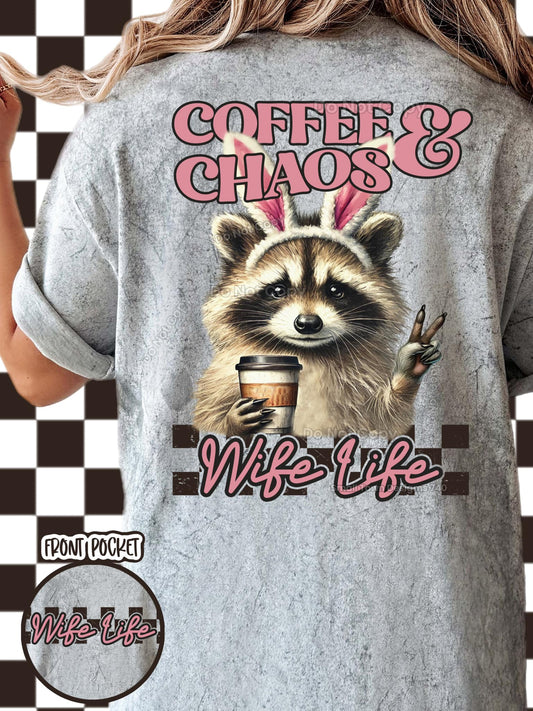 Coffee & Chaos Front + Back