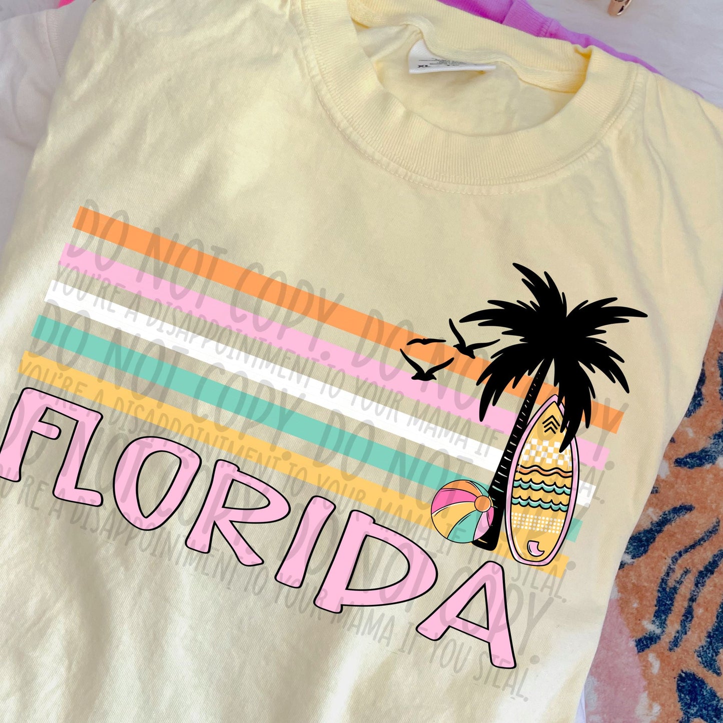 Florida Retro Stripe