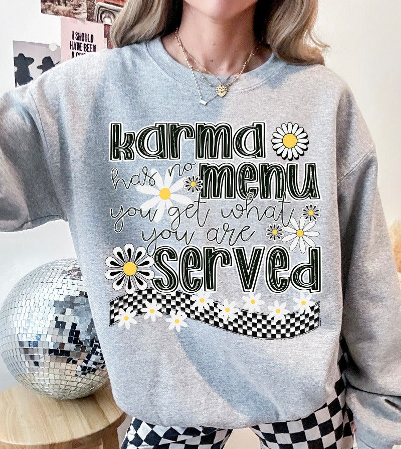 Karma Has No Menu