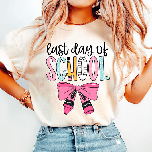 Last Day of School Bow