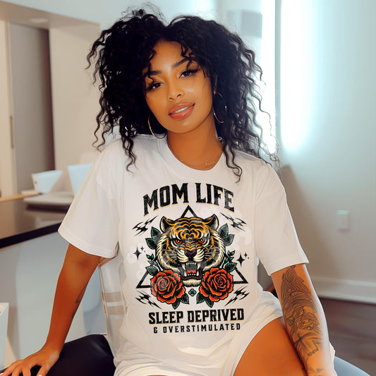 Mom Life Sleep Deprived & Overstimulated
