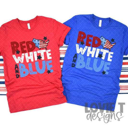 Red White and Blue