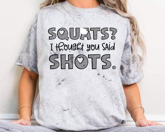 Squats Shots