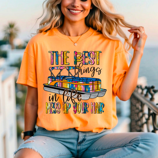 The Best Things Mess Up Hair Pontoon