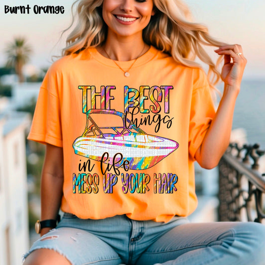 The Best Things Mess Up Hair Speed Boat