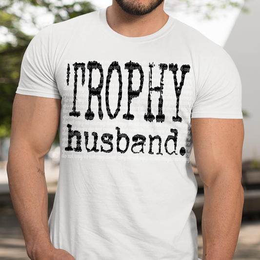 Trophy Husband Typography