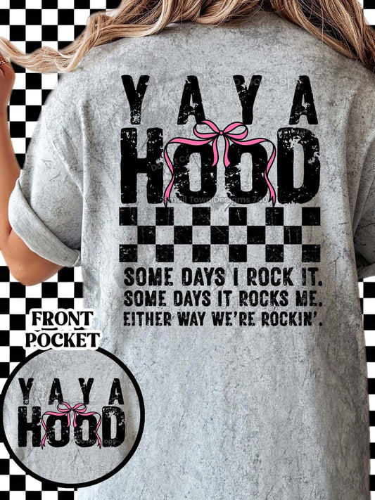 Yayahood Front + Back