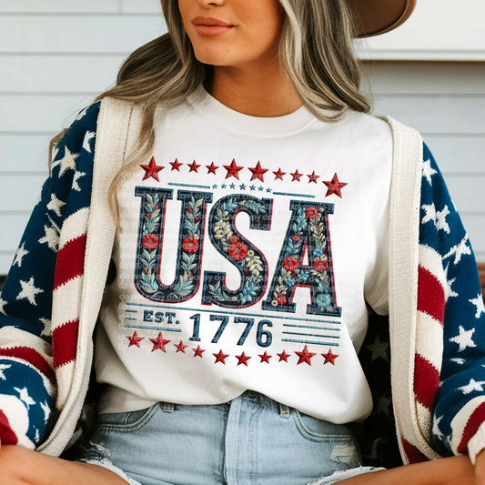 Floral USA 1776