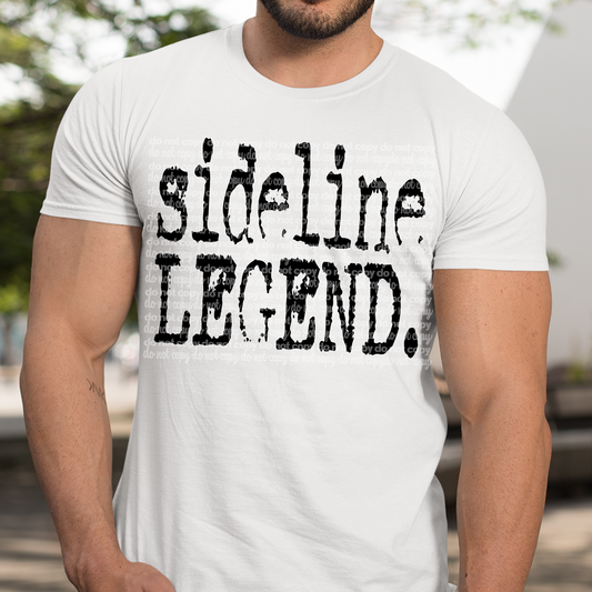Side Line Legend Typography