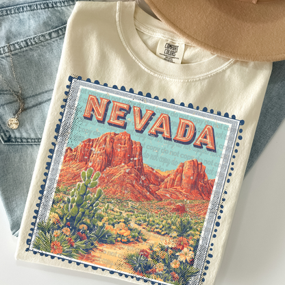 Vintage State Stamps